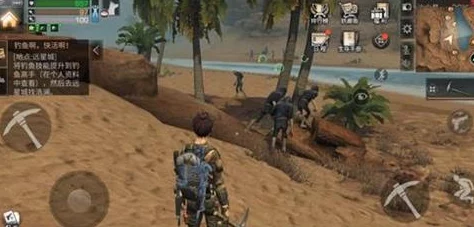 明日之后游戏攻略：落火荒漠NPC位置全面一览及寻找指南