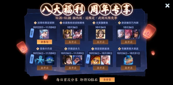王者荣耀九周年庆盛典：一元福利周惊喜揭秘，海量奖励等你来领！