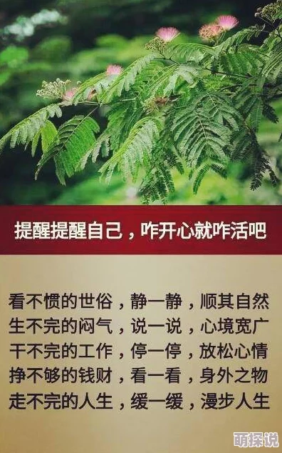 为卿狂心怀梦想勇敢追求幸福生活每一天都值得珍惜