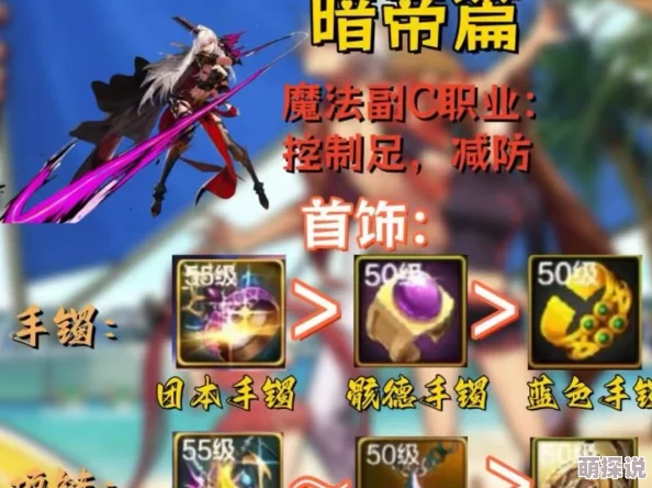 DNF手游惊喜揭秘：暗帝55级防具最优选，解锁顶级防御与隐藏属性攻略！