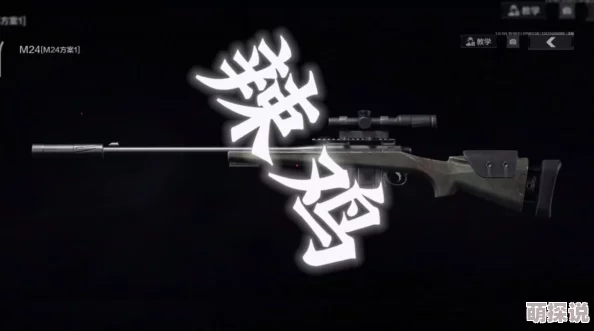 惊喜揭秘！暗区突围栓动步枪M24全面评测：超凡属性助你战场制胜新高度