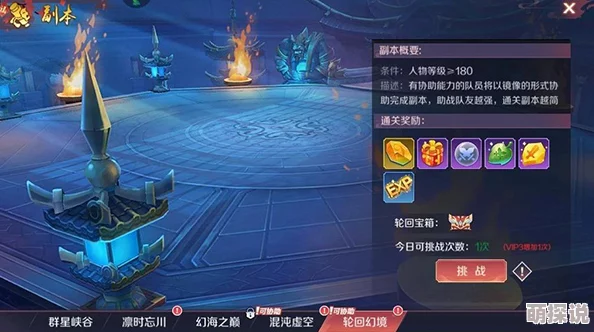 大圣王手游2024热门新历练副本玩法全面介绍
