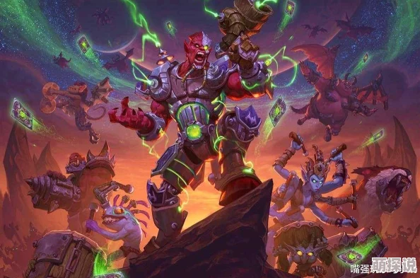 炉石传说：加拉克苏斯大王震撼乱入，暗夜要塞上演金色传说新篇章！