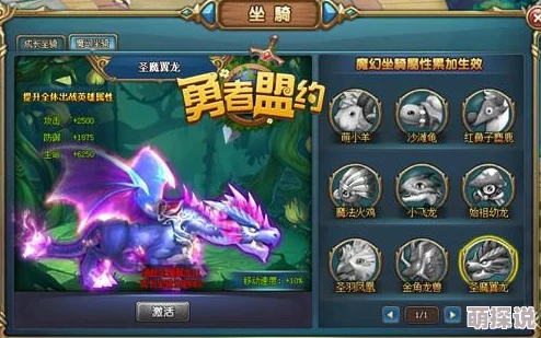 热门异能勇者游戏：坐骑获取全攻略与最新坐骑深度解析