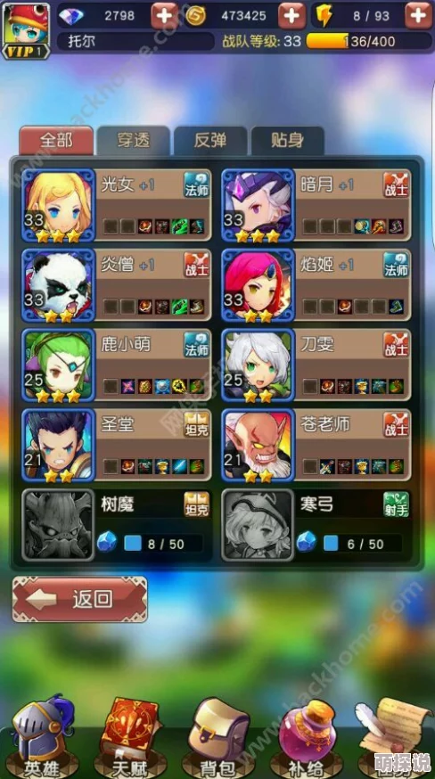 横冲直撞手游：最新热门光女英雄属性技能全解读