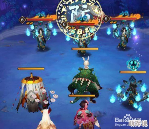 阴阳师手游：雨女十层速通！低配四兔子童男阵容大热门攻略